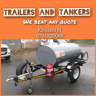 Grey Trailer  with km available now!