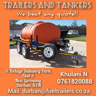 Orange Trailer  with 1km available now!