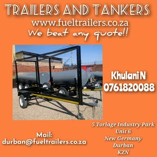 Black Trailer  with 1km available now!