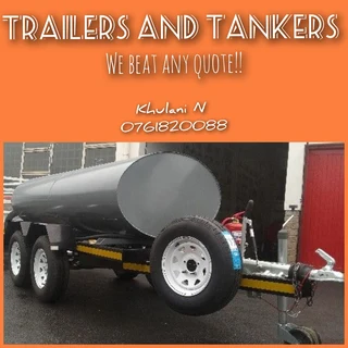 Grey Fuel Trailer  With 1km Available Now!