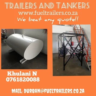 Grey Trailer  with km available now!