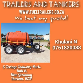 Orange Trailer  with 1km available now!