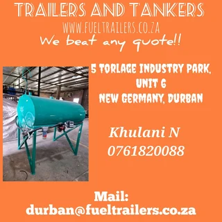 Grey Trailer  with km available now!