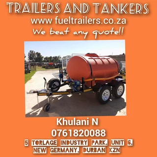 Orange Trailer  with 1km available now!