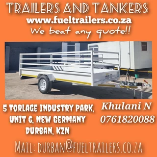 White Trailer  with 1km available now!