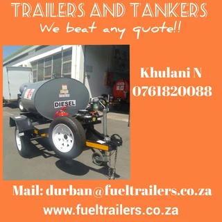 Grey Trailer  with km available now!