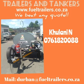 Grey Trailer  with km available now!