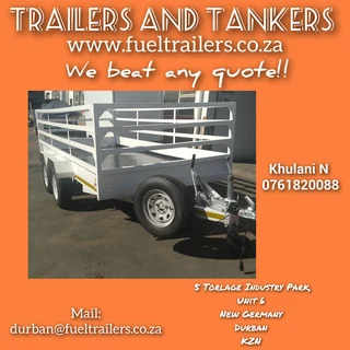 White Trailer  with 1km available now!