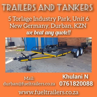 Black Trailer  with 1km available now!