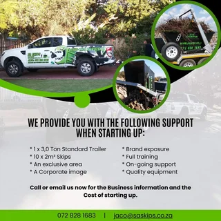 Your Own Mini Skips Business With The Support Of SA Skips.