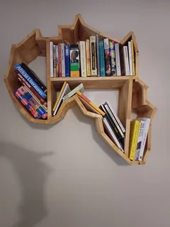 African Shape Bookshelf