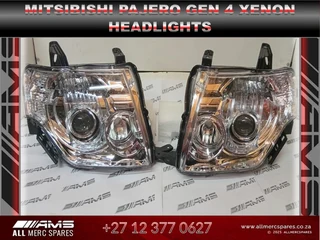New Mitsubishi Pajero Gen 4 Xenon Headlights