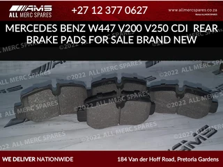 Mercedes Benz W447 V200 V250 CDI Rear Brake Pads for Sale (BRAND NEW)