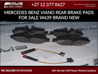 Mercedes Benz Viano Rear Brake Pads for Sale W639 (BRAND NEW)