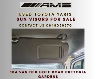 ✅ Used Toyota Yaris Sun Visors For Sale