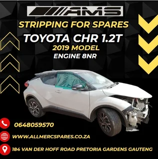  Toyota Ch-r 2019+ Stripping For Spares – 8nr Engine 