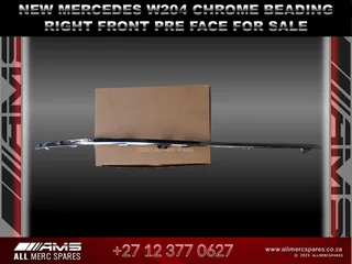W204 Chrome Beading (Right Pre-Face Front - New)