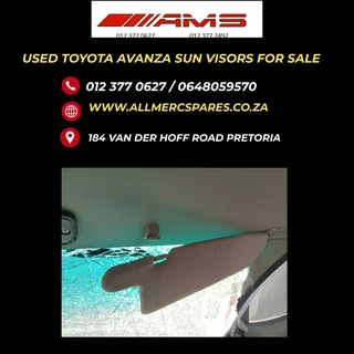  Used Toyota Avanza Sun Visors For Sale