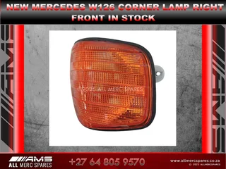  New Mercedes W126 Right Front Corner Lamp – In Stock!
