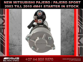 Mitsubishi Pajero / Pajero Sport 4M41 Starter (2003–2010) – For Sale!