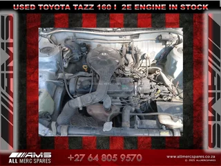 Used Toyota Tazz 160i 2e Engine In Stock