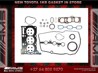 New Toyota 1KR Gasket Set – subject to availibility
