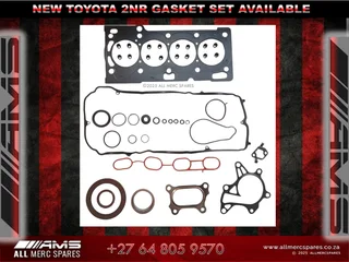 New Toyota 2NR Gasket Set subject to availability.