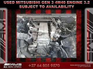 Used Mitsubishi 4m40 3.2l Engine – Reliable Power