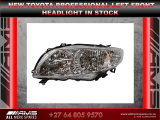 New Toyota Professional 2007–2009 Left Front Headlight