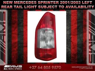 New Mercedes Sprinter 2001–2003 Left Rear Tail Light – Quality Guaranteed!