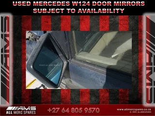 Used Mercedes W124 Door Mirrors – Quality Spares!