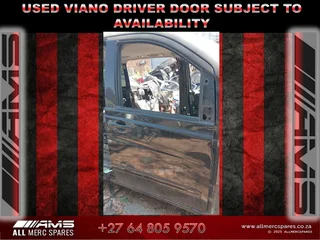 Used Viano Driver Door Available – Limited Stock!