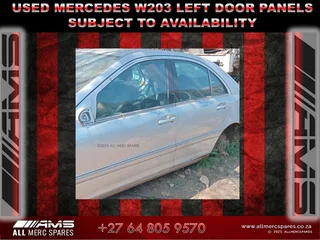 Used Mercedes W203 Left Door Panels – Genuine &amp; Affordable!