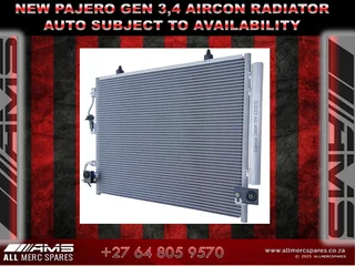 New Mitsubishi Pajero Gen 3 / 4 3.2 Aircon Radiator – Stay Cool On The Road!
