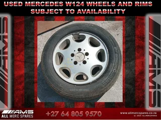 Used Mercedes W124 Wheels & Rims – Premium Used Parts!