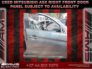 Used Mitsubishi ASX Right Front Door Subject to Availability