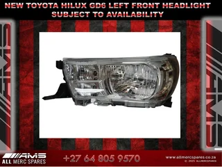 New Toyota Hilux Gd6 Left Front Headlight