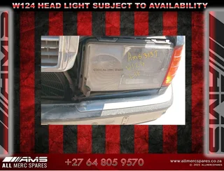 Mercedes W124 Left Headlight For sale Subject to Availability