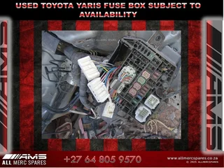 Used Toyota Yaris Fuse Box – For Sale
