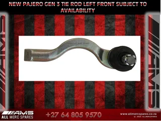 New Mitsubishi Pajero Gen 3 Left Tie Rod – Subject To Availability