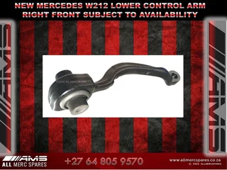 New Mercedes W212 Lower Control Arm Right Front