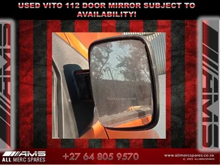 Used Mercedes Vito 112 Door Mirrors – For Sale