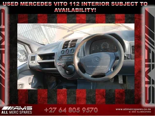 Used Mercedes Vito 112 W639 Interior – For Sale!