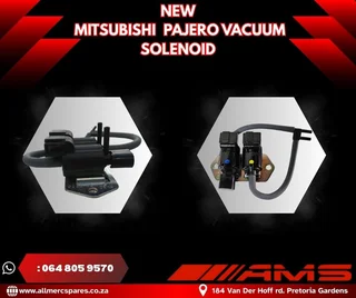 New Mitsubishi Pajero Vacuum Solenoid – Subject To Availability