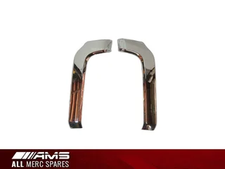 New Mitsubishi Pajero Gen 4 Front Bumper Chrome Beading