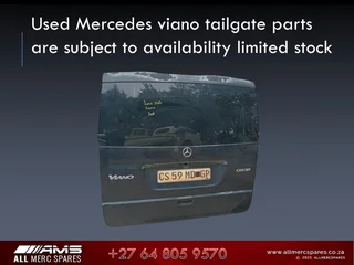 Used Mercedes Viano Tailgate