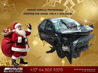 Toyota Corolla Professional 2010 – Breaking for Parts