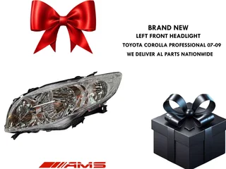 New Toyota Professional 2007–2009 Left Headlight