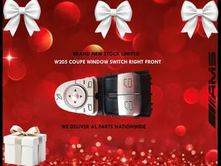 New Mercedes W205 Coupe Window Switch (Right Front)