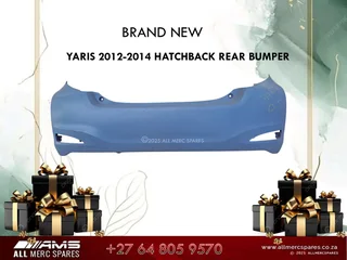 New Toyota Yaris 2012–2014 Rear Bumper